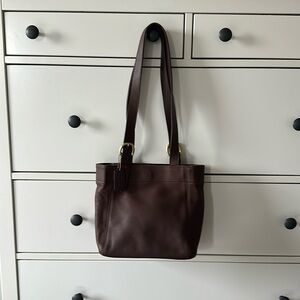 Vintage Coach Buckle Bag No. 4157 Mahogany